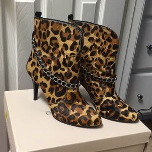 BCBGeneration leopard print boots